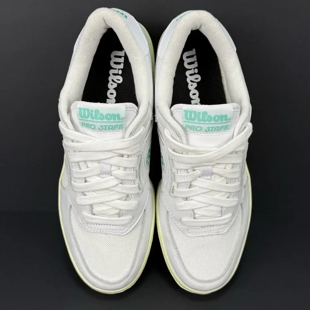 Wilson Pro Staff Classic SAMPLE Tennis Shoes Men’s 9 / Women’s 10.5 White New